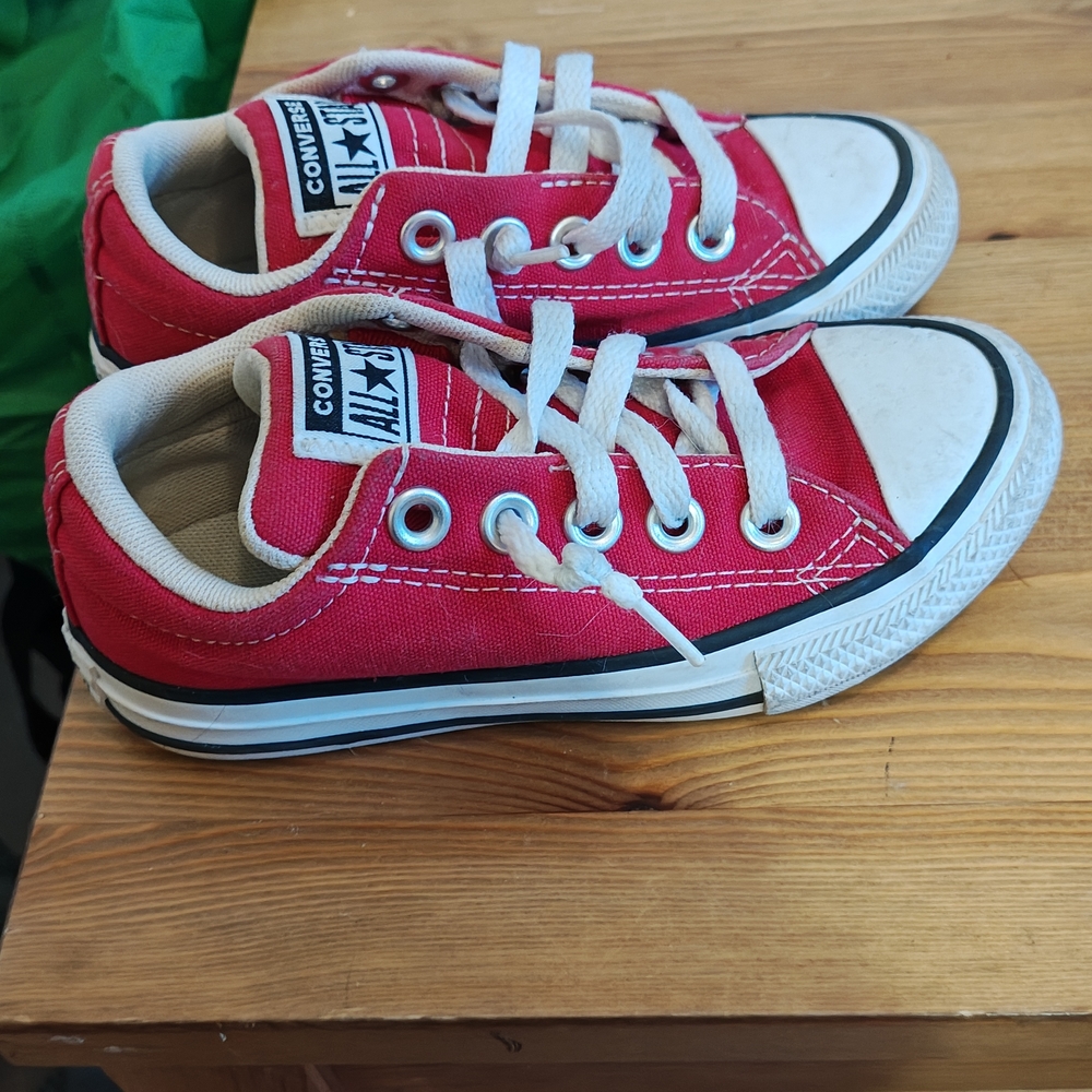 Converse Kids Classic Red Sneakers